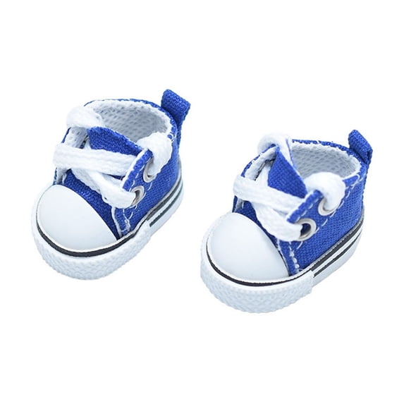 Fashionable Miniature Sneaker Shoes for 17cm Dolls Unique Dress Up Clothing Accessories