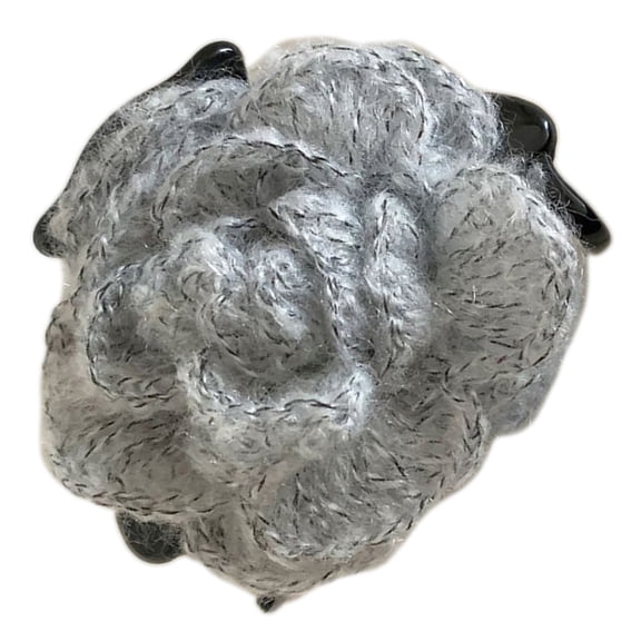 Fashionable Mohair Rose Hair Clip Gentle Hair for Various Hairstyles and Formal Event Strong Hold Hair Grip