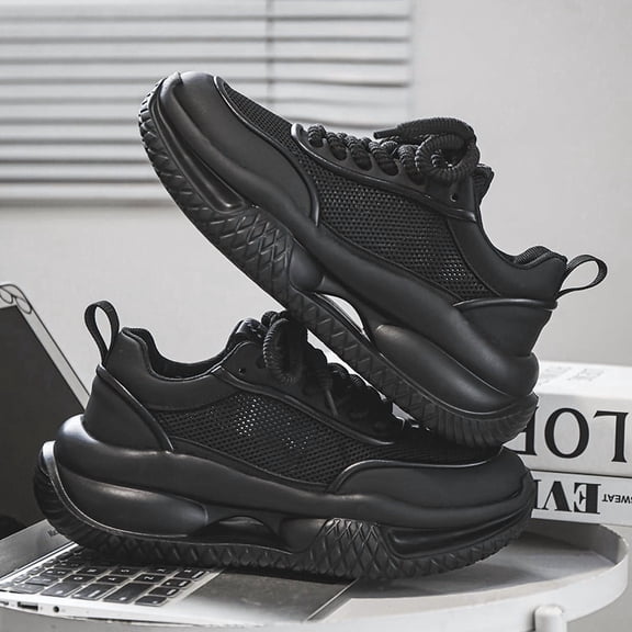 Fashionable New Men's Shoes with Breathable Mesh, Popular Men's Shoes