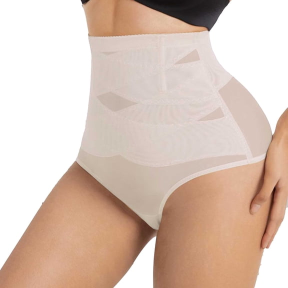 Fashionable New Plus Size Corset Waist Women Womens Breathable Underwear Light Lace Panties for Women Ruffled Panties Women Pack Comfort Choice Panties plus Size Lace Thong Panties Lot Girls No Show