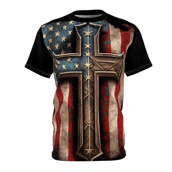 Fashionable Patriotic Cross