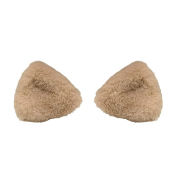 Fashionable Plush Cats Ear Hair Clips Soft Plush Cats Ear Hair Clips Eye Catching Hair Decoration For All Occasion