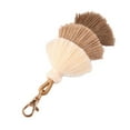 thumbnail image 1 of Fashionable Pom Pom Keychains Handmade Tassels Bag Charm Car for Key Purse Keyring Decoration Ins Jewelry Gift for Women, 1 of 19