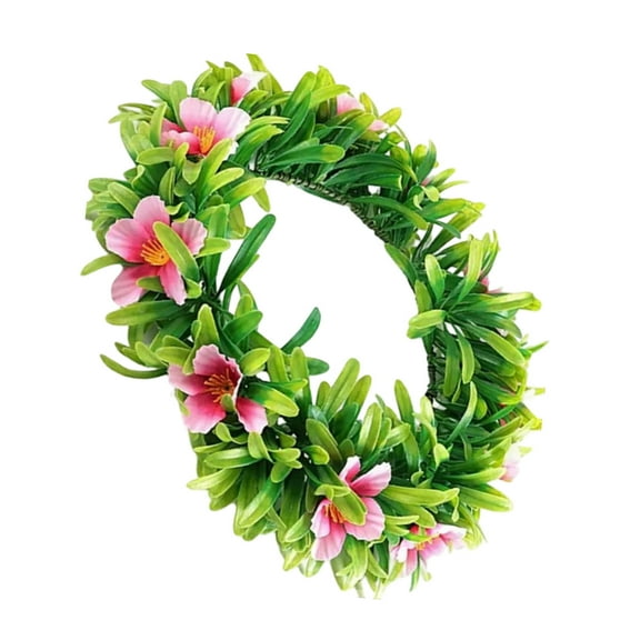 Fashionable Simulated Floral Crowns With Detailed Petals Props For Various Outfits