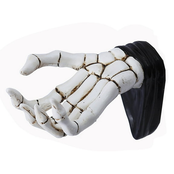 Fashionable Skeleton Hand Wall Mounted Rings Holder Key Organizers Home Accessory for Stylish Gothics Home Decoration