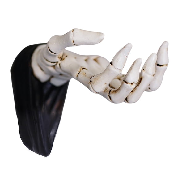 Fashionable Skeleton Hand Wall Mounted Rings Holder Key Organizers Home Accessory for Stylish