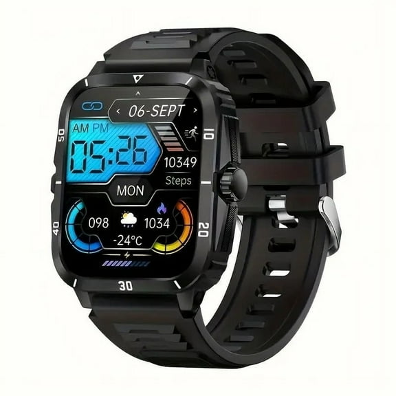 Fashionable SmartWatch ,Fitness Activity Tracker Pedometer, Music Control, Smart Watches For Android/iPhone, 1.96-inch Smartwatch For Women Men, With ( Answer/Make Call )