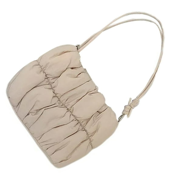 Fashionable Soft Nylon Puffer Purse for Women Casual Quilted Shoulder Bag