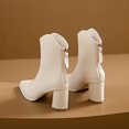 thumbnail image 1 of Fashionable Spring High Heels Boots (6.5, CreamBeige), 1 of 6