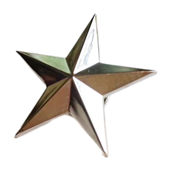 Fashionable Star Brooch Five Pointed Star Badge Costume Decoration Accessory Stylish Women Clothing Embellishment