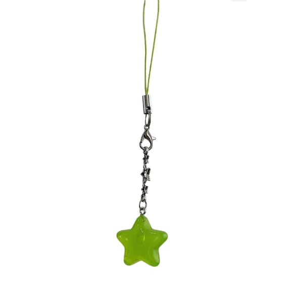 Fashionable Star Cellphone Charm Phone Chain Keyring Accessory Decoration for Fashion Enthusiasts