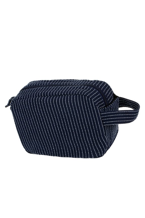 Fashionable Striped Storage Pouches For Travel And Daily Organization Spacious Compartment Holds All Your Toiletries And