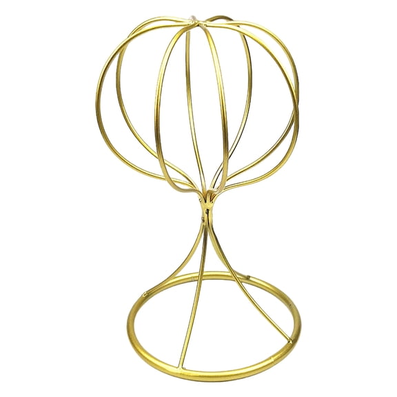 Fashionable Sturdy Iron Materials Hat Display Stands With Stable Base Designs for Various Hat Elegant Styles Use