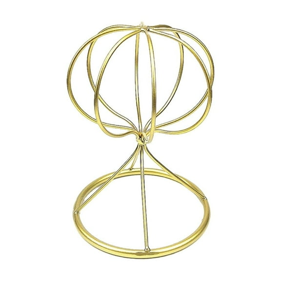 Fashionable Sturdy Iron Materials Hat Display Stands With Stable Base Designs for Various Hat Elegant Styles Use