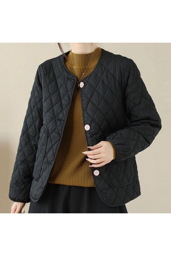Fashionable Thickened Jacket Women's Style Outerwear Casual Coat Maternity Jacket Women Zipper Coat Women Olive down Coat Women Stiles Jacket Insulated down Jackets Women Small Jacket Maternity Coats