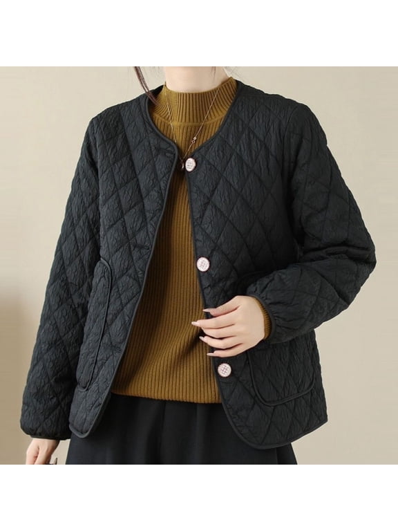 Fashionable Thickened Jacket Women's Style Outerwear Casual Coat Maternity Jacket Women Zipper Coat Women Olive down Coat Women Stiles Jacket Insulated down Jackets Women Small Jacket Maternity Coats