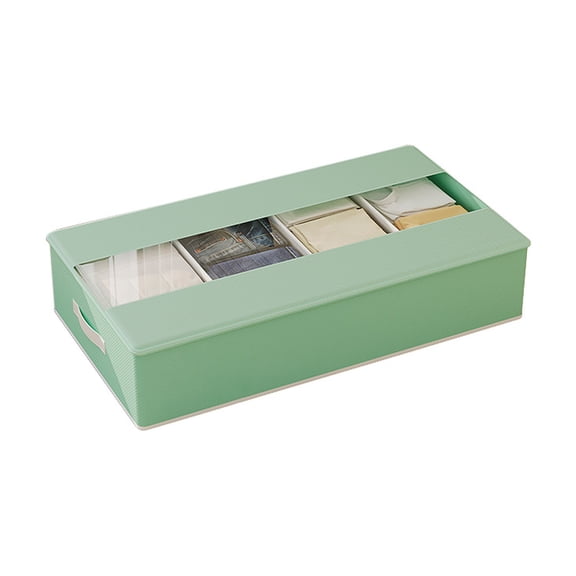 Fashionable Underbed Storage Solution Large Capacity with Clear Window Designs for Easy Access and Organization