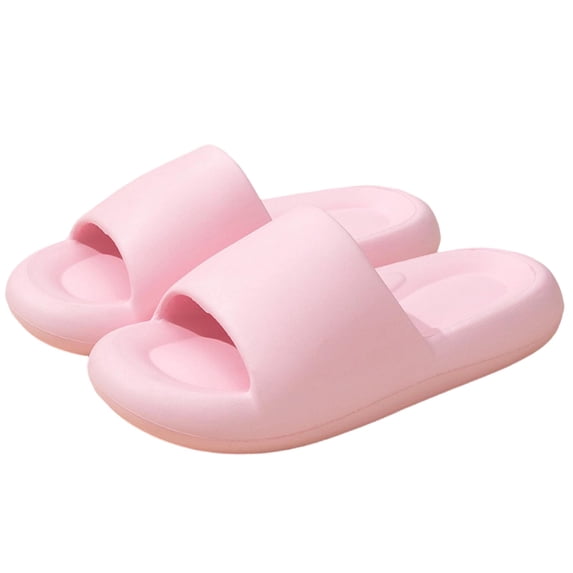 Fashionable Unisex Thick Soled Soft Indoor Bathroom Slippers Casual Slippers Comfortable House Shoes for Men and Women Home Slippers