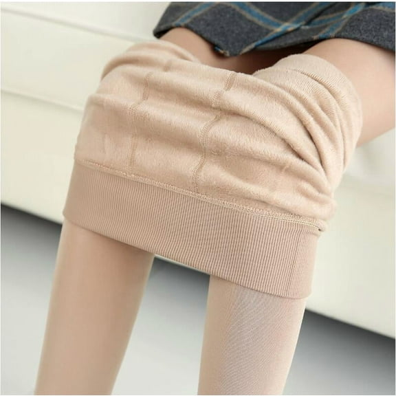 Fashionable Warm Fur Leggings Winter Body Legs Keep Warm 1773656645800871