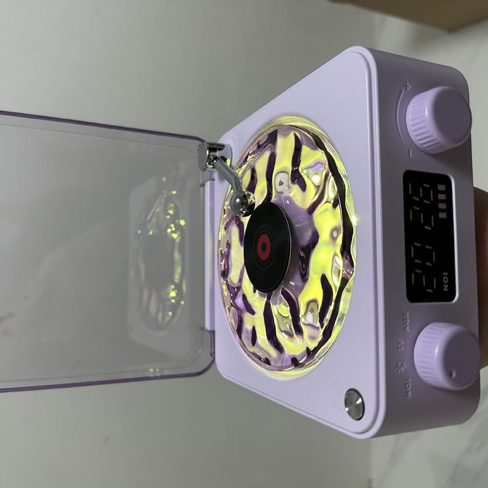 Fashionable Waves V inyl Speaker with Multiple Functions for Music ...