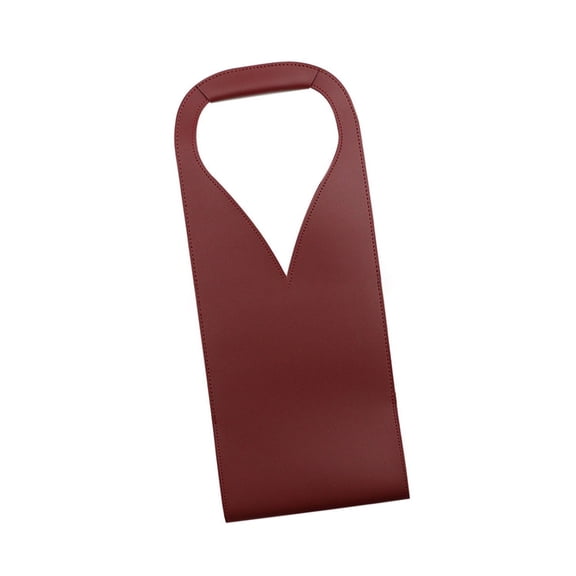 Fashionable Wine Bag PU Leather Wine Sleeve Wine Bag Perfect for Weddings Holiday Celebrations Gift Wine Packaging