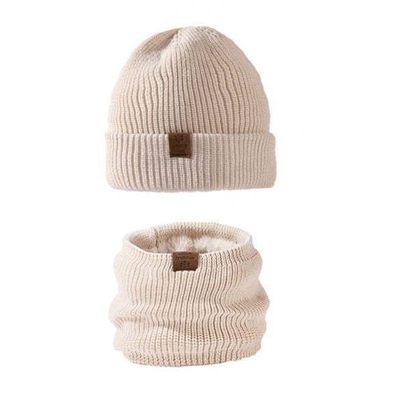 Fashionable Winter Caps With Neck Gaiter Winter Set For Warmth Cold Weather Outdoor Skiing Camping Hat Thick Liner