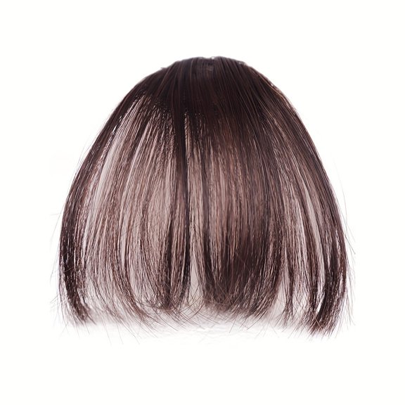 Fashionable Women's Air Bangs Wig Invisible Seamless Hair Extensions Lightweight Natural Chemical Fiber Wig