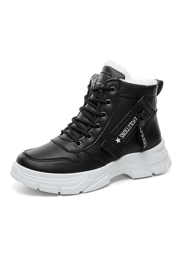 Fashionable Women's Boots with Insulated Design Comfortable Platform Heel for Cold Weather Footwear