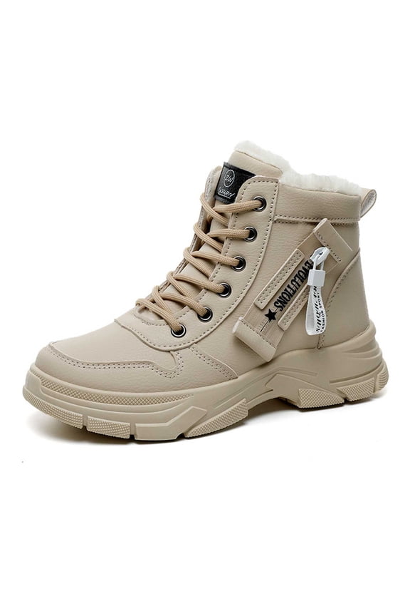 Fashionable Women's Boots with Insulated Design Comfortable Platform Heel for Cold Weather Footwear