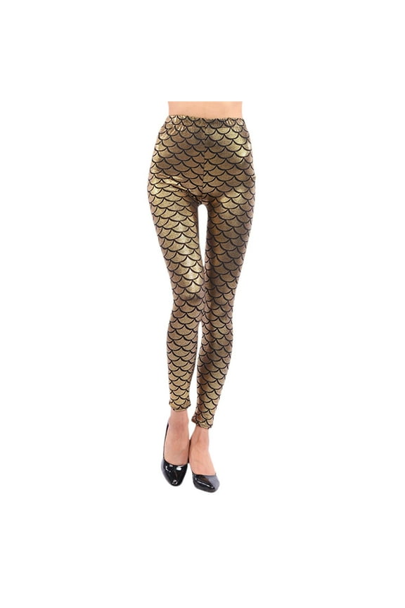Fashionable Women's Slim Fit Shiny Skin Leggings Stylish Base Layer for Slimmer Look