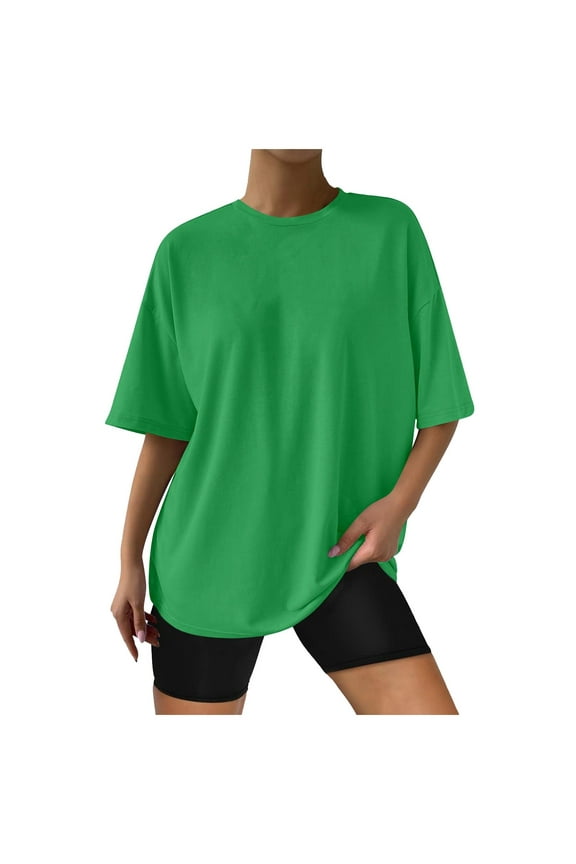 Fashionable Women's T-Shirts - Comfortable and Stylish Casual Tops for Various Occasions - Everyday Apparel - Versatile Crew Neck Tees Must-Have Wardrobe Staple