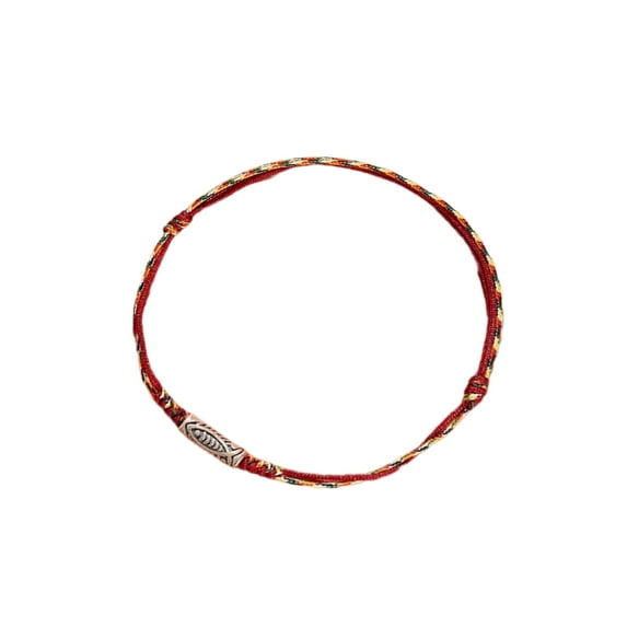 Fashionable Woven Fish Artistic Fish Pendant Braided Adding A Luck Charm To Daily Wear