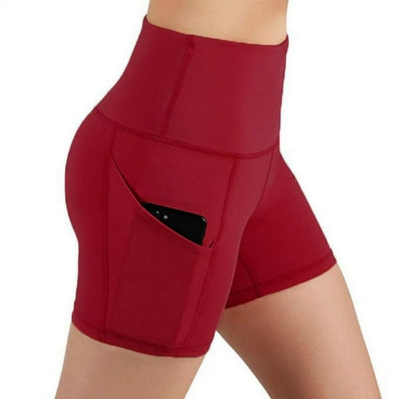 Fashionable Yoga Pants Slim Hip Sports Fitness Running Leggings Women Shorts