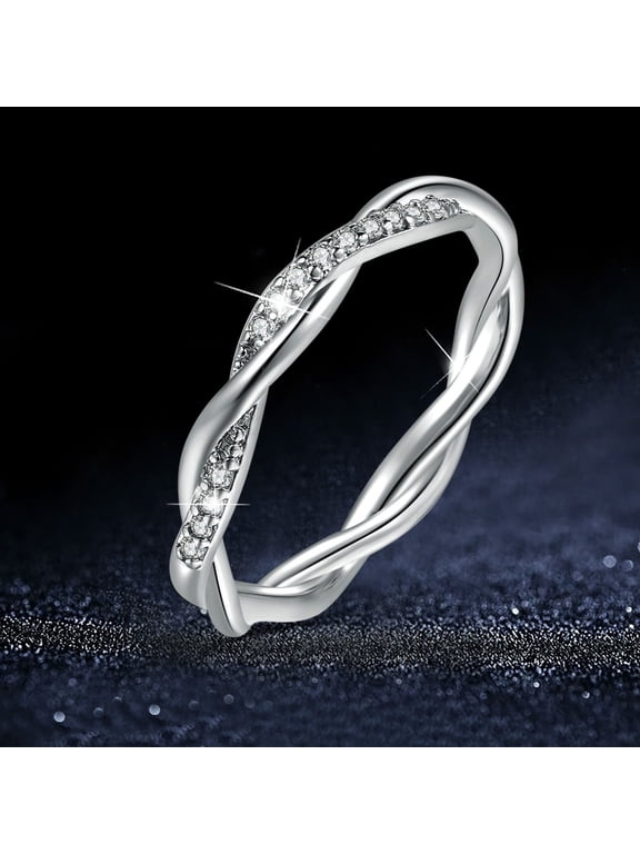 Fashionable Zirconia Rings for Women Elegant Female Anillos Jewelry Accessory