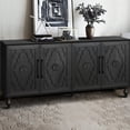 thumbnail image 1 of Fashionable and Durable - Metal Handle Storage Cabinet in Kitchen, Easy to Clean, 1 of 7