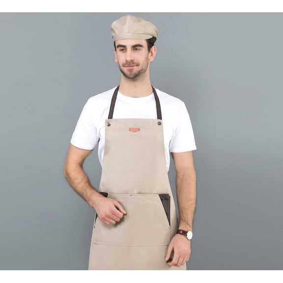Fashionable cotton oil proof waiter work clothes Kitchen restaurant Baking milk tea shop apron