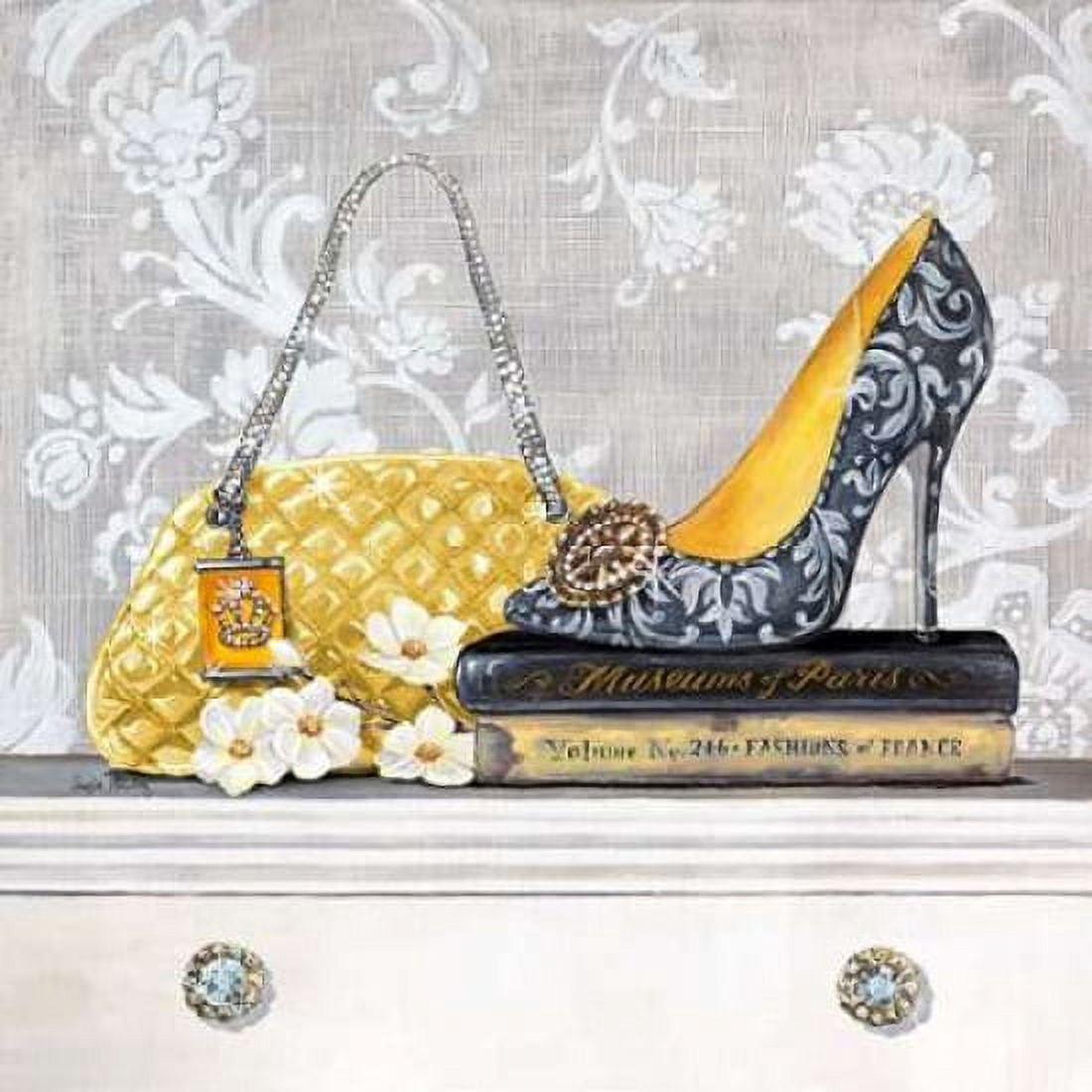Fashionably Read Canvas Art - Angela Staehling (24 x 24)