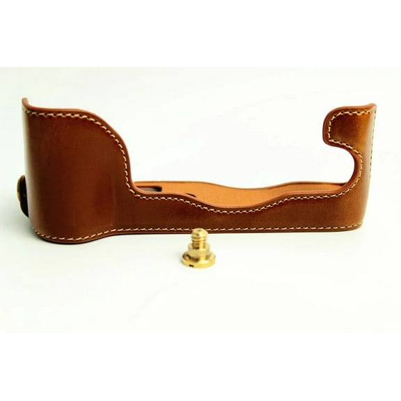 Fashional Camera Bag Case For Fujifilm XT1 X-T1 PU Leather Half Body Set Cover With Battery Opening