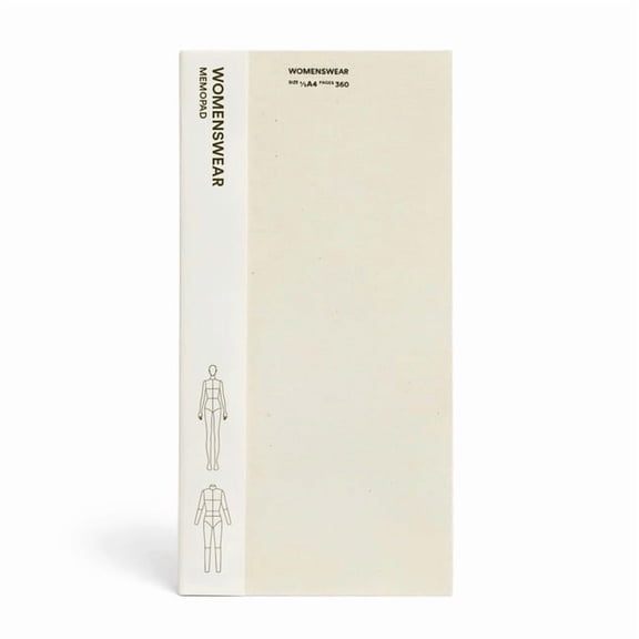 Fashionary Womenswear Memopad, (Paperback)