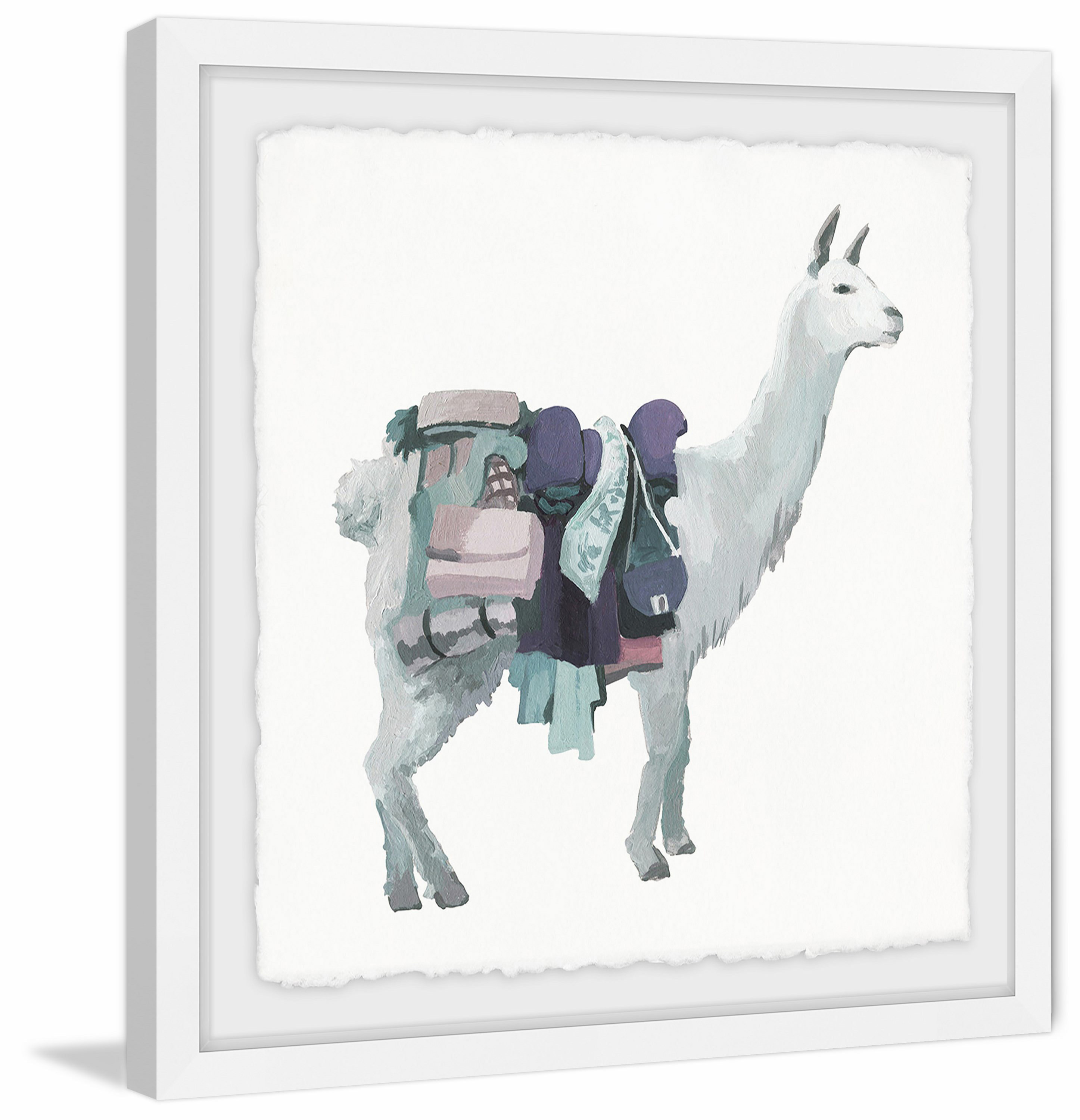 Fashionista II Framed Painting Print