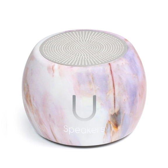 Fashionit U Speakers Boost Water-Resistant Portable Wireless Bluetooth Speaker with Built-In Subwoofer, Mic & Selfie Remote Control – Ideal for Active Lifestyle, Travel, Home, & Office – Gemstone