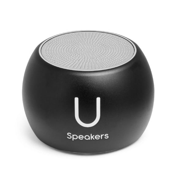 Fashionit U Speakers Boost Water-Resistant Portable Wireless Bluetooth Speaker with Built-In Subwoofer, Mic & Selfie Remote Control – Ideal for Active Lifestyle, Travel, Home, & Office – Black