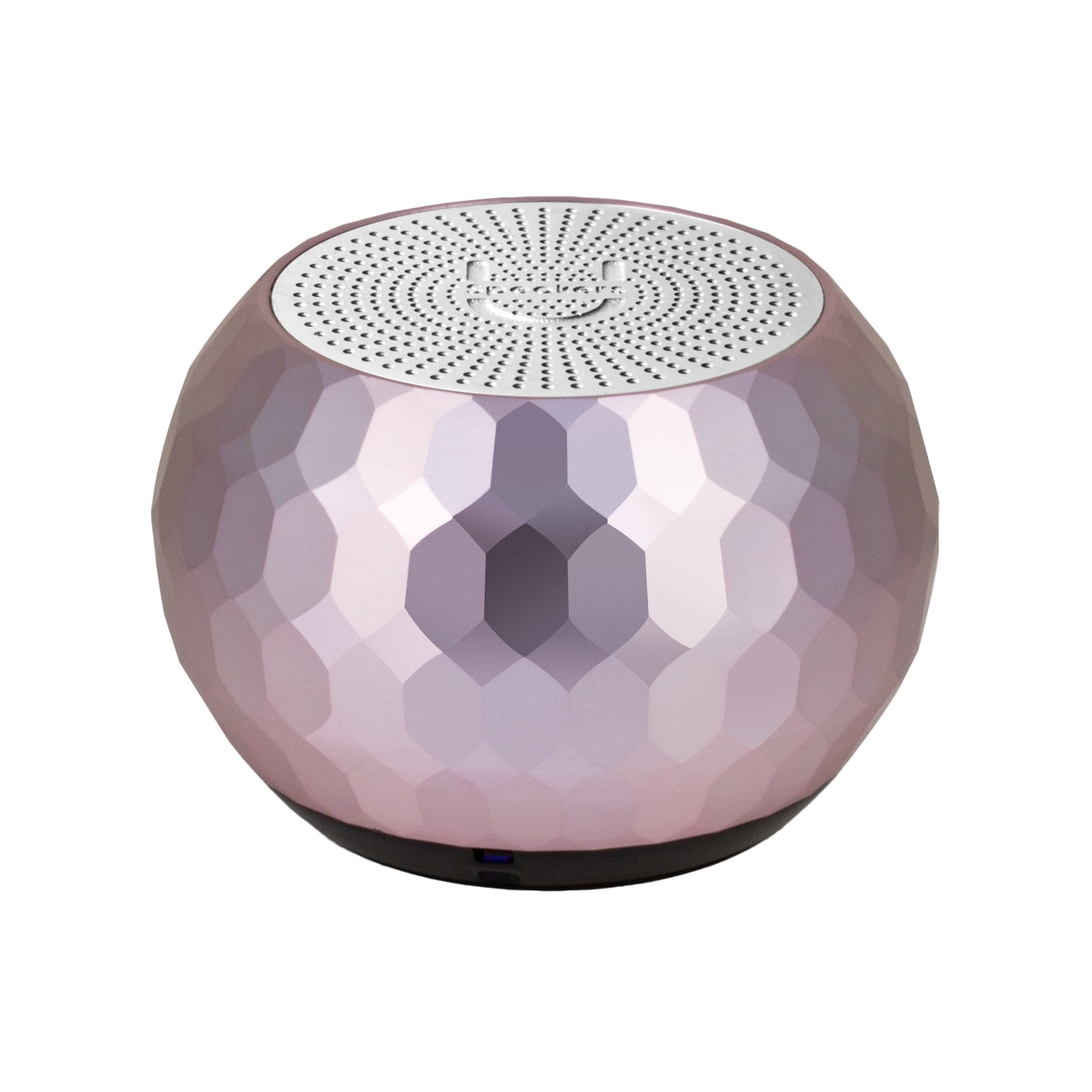 Fashionit U Speakers Mini Glam Portable Wireless Bluetooth Speaker with Magnetic Base, Mic & Selfie Remote Control – Ideal for Active Lifestyle, Travel, Home, & Office – Glam Lilac