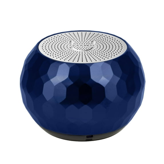 Fashionit U Speakers Mini Glam Portable Wireless Bluetooth Speaker with Magnetic Base, Mic & Selfie Remote Control – Ideal for Active Lifestyle, Travel, Home, & Office – Glam Midnight Blue