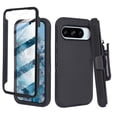 thumbnail image 1 of Fashionova  for Google Pixel 9 Pro XL Case Rugged Heavy Duty Shockproof Dust/Drop Proof with Belt Clip Holster Built in Screen Protector, 1 of 8