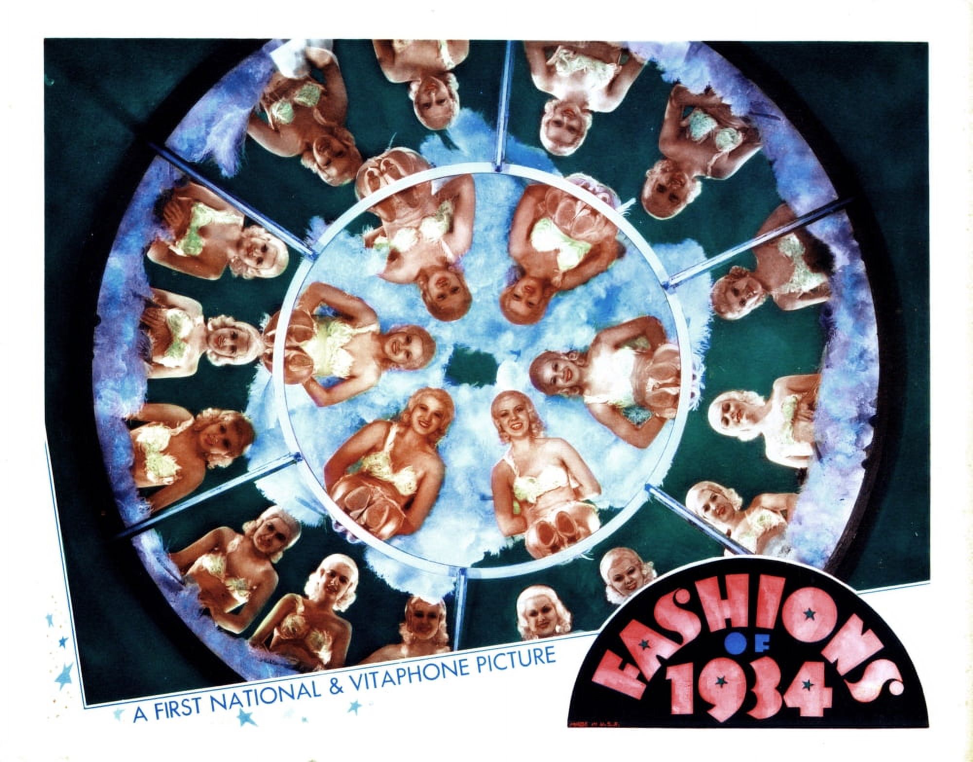 Fashions Of 1934 Canvas Art - (28 x 22)