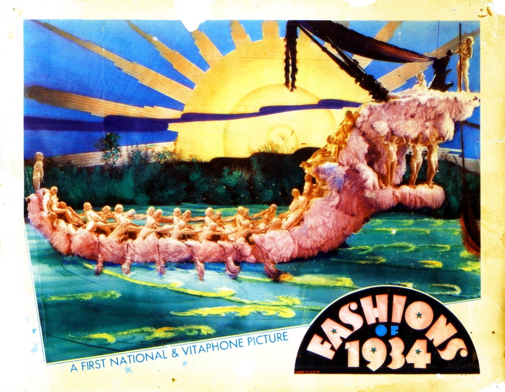 Fashions Of 1934 Canvas Art - (28 x 22)