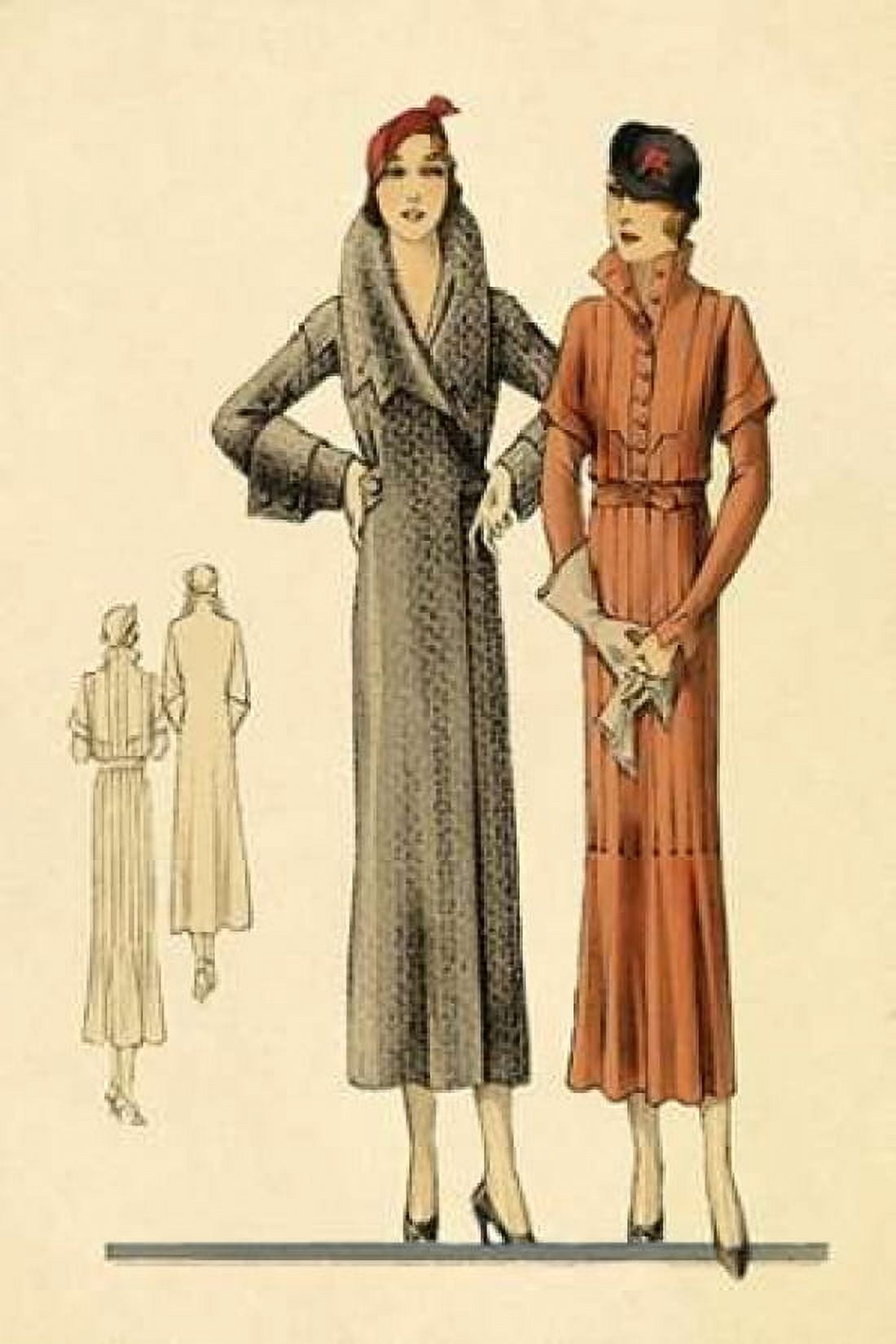 Fashions for Urban Ladies Canvas Art - Vintage Fashion (12 x 18)