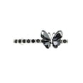 thumbnail image 1 of Faship Gorgeous Black Rhinestone Crystal Butterfly Hair Barrette Clip, 1 of 7