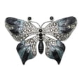 thumbnail image 1 of Faship Gorgeous Black Rhinestone Crystal Enamel Butterfly Pin Brooch, 1 of 5